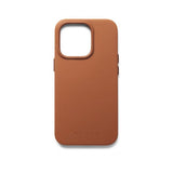 Mujjo iPhone 14 Pro Deksel Full Leather Case MagSafe Tan