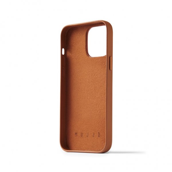Mujjo iPhone 14 Pro Max Deksel Full Leather Wallet Case Monaco Blue