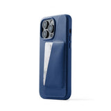 Mujjo iPhone 14 Pro Max Deksel Full Leather Wallet Case Tan