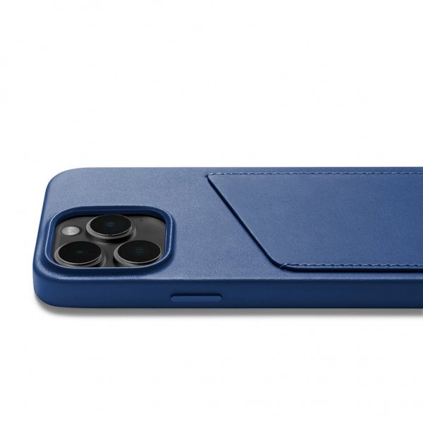 Mujjo iPhone 14 Pro Deksel Full Leather Wallet Case Tan