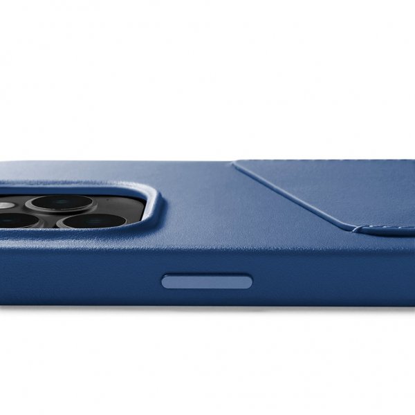 Mujjo iPhone 14 Pro Deksel Full Leather Wallet Case Svart