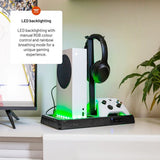 Fixed Multifunctional Docking Station Xbox Series X/Series S Svart