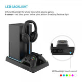 Fixed Multifunctional Docking Station Xbox Series X/Series S Svart