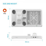 Fixed Multifunctional Docking Station Xbox Series X/Series S Hvit