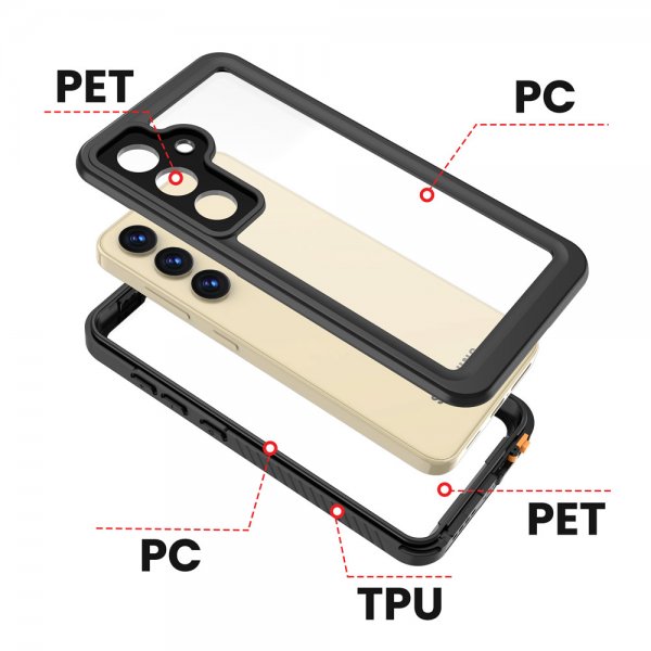 Armor-X Samsung Galaxy S24 Plus Deksel MX Waterproof Case