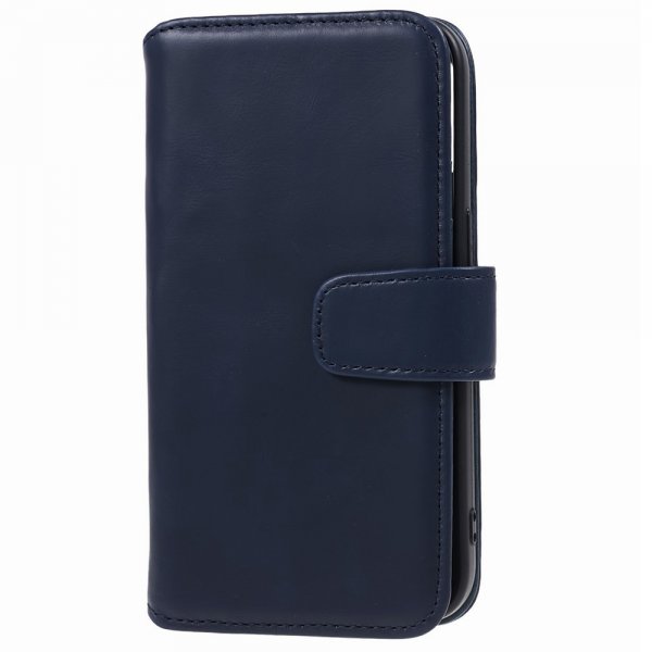 Nordic Covers iPhone 12/iPhone 12 Pro Etui Essential Leather Heron Blue
