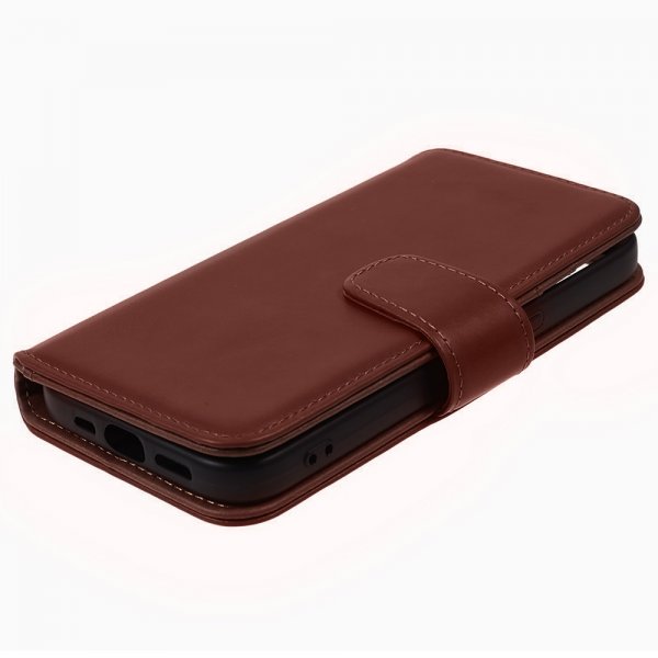 Nordic Covers iPhone 12/iPhone 12 Pro Etui Essential Leather Maple Brown
