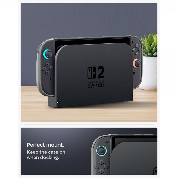 Spigen Nintendo Switch 2 Deksel Nano Pop Black Sesame