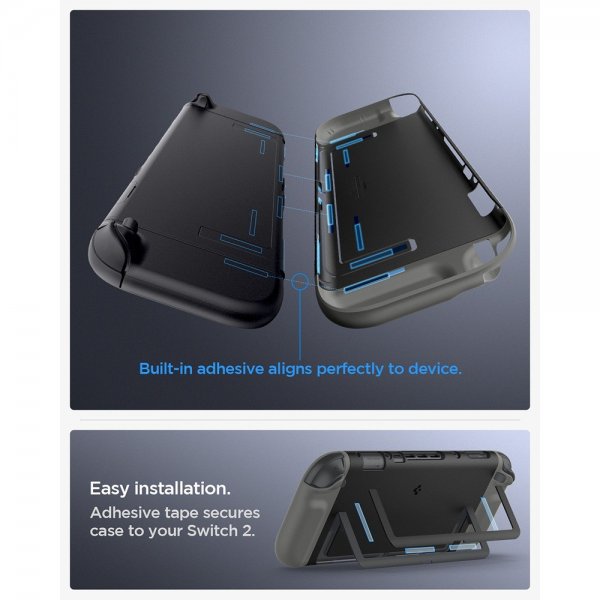 Spigen Nintendo Switch 2 Deksel Nano Pop Black Sesame