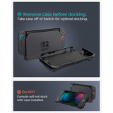 Spigen Nintendo Switch 2 Deksel Rugged Armor Matte Black