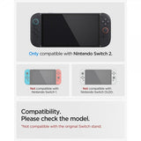 Spigen Nintendo Switch 2 Deksel Ultra Hybrid Frost Black