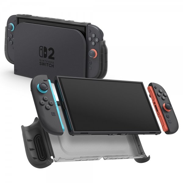 Spigen Nintendo Switch 2 Deksel Ultra Hybrid Frost Black