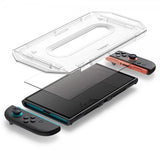 Spigen Nintendo Switch 2 Skjermbeskytter GLAS.tR EZ Fit 2-pakning