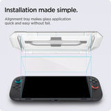Spigen Nintendo Switch 2 Skjermbeskytter GLAS.tR EZ Fit 2-pakning