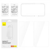 Baseus Nintendo Switch Glasskjerm beskyttelse med installasjonsramme 2-pack