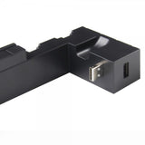 Nintendo Switch laderdock for Joy Cons med spilllagring svart