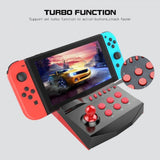 Nintendo Switch/Switch Lite Arkade Spillkontroll med Joystick Svart/Rød