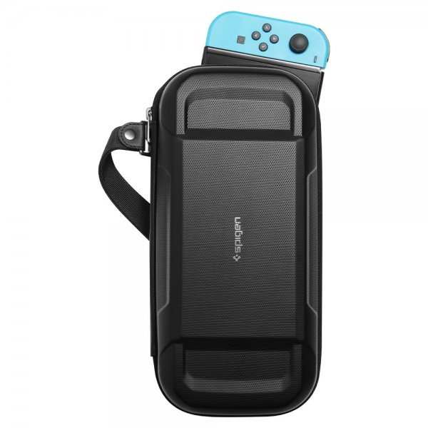 Spigen Nintendo Switch/Switch OLED Etui Rugged Armor Pro Svart