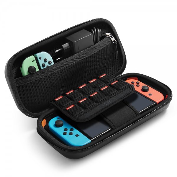 Spigen Nintendo Switch/Switch OLED Etui Rugged Armor Pro Svart