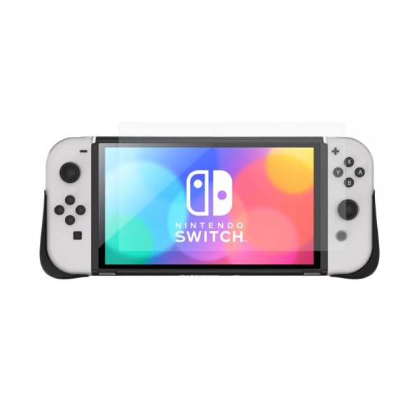 Gear4 Nintendo Switch OLED Deksel Skjermbeskytter Kita Grip 360 Clear