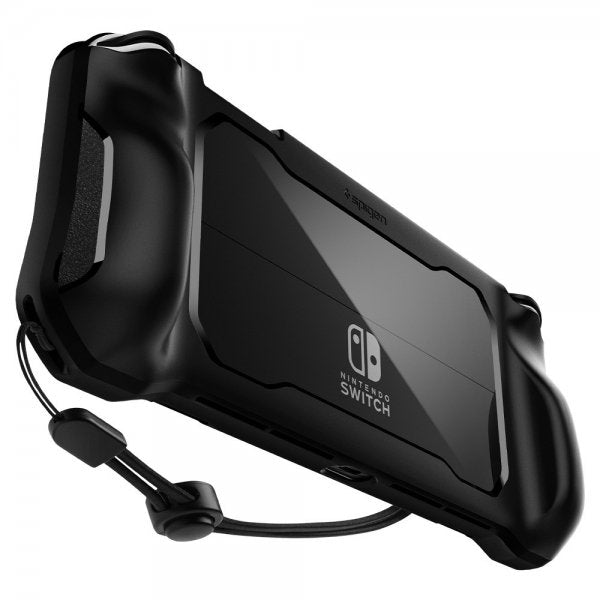 Spigen Nintendo Switch OLED Deksel Rugged Armor Matte Black