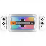 Spigen Nintendo Switch OLED Skjermbeskytter GLAS.tR EZ Fit 2-pakning