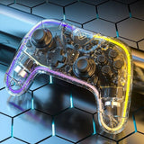 Aolion Nintendo Switch Controller Transparent RGB