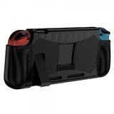 Nintendo Switch etui med karbonfiber mønster svart