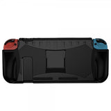 Nintendo Switch etui med karbonfiber mønster svart