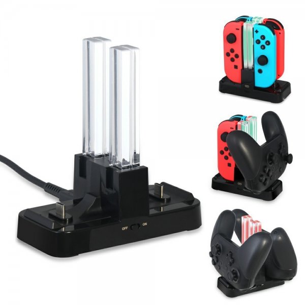 Dobe Nintendo Switch kontroller ladestasjon