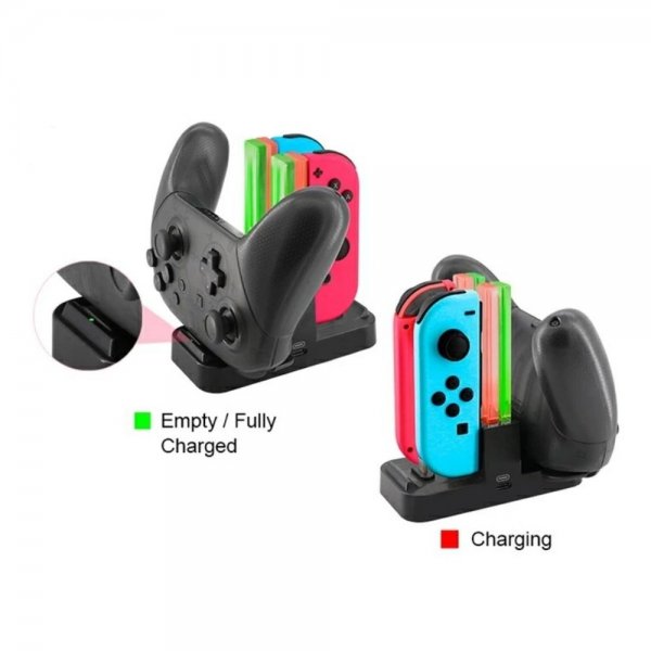 Dobe Nintendo Switch kontroller ladestasjon