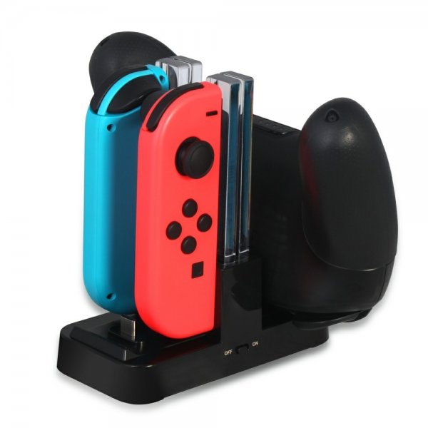 Dobe Nintendo Switch kontroller ladestasjon