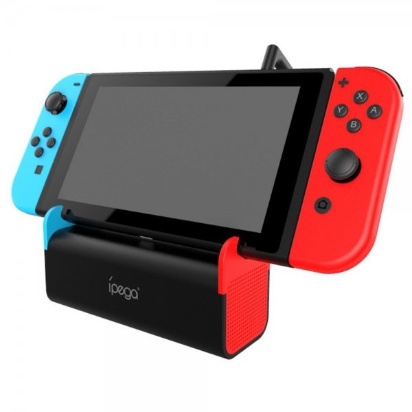 Ipega Nintendo Switch/Switch Lite høyttaler med innebygd stativ