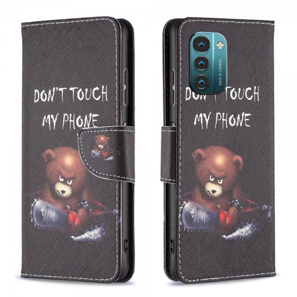 Nokia G11/G21 Etui Motiv Bjørn Motorsag
