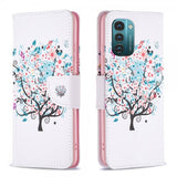 Nokia G11/G21 Etui Motiv Blomstertrær