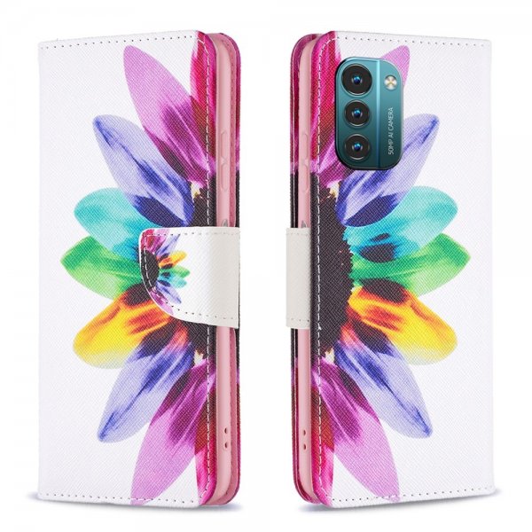 Nokia G11/G21 Etui Motiv Fargerik Blad