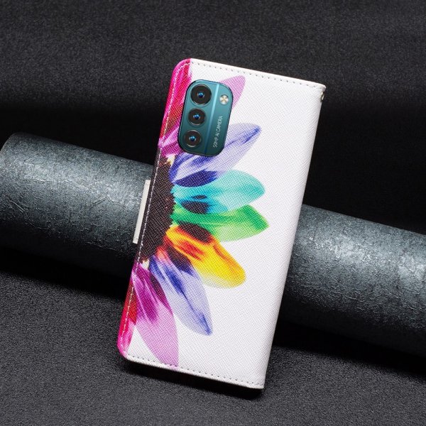 Nokia G11/G21 Etui Motiv Fargerik Blad