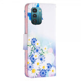Nokia G11/G21 Etui Motiv Sommerfugler Og Blomster