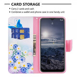 Nokia G11/G21 Etui Motiv Sommerfugler Og Blomster