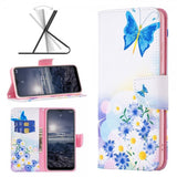 Nokia G11/G21 Etui Motiv Sommerfugler Og Blomster