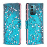 Nokia G11/G21 Etui Motiv Plomme blomstrer