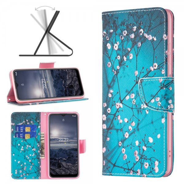 Nokia G11/G21 Etui Motiv Plomme blomstrer