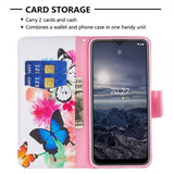 Nokia G11/G21 Etui Motiv To Sommerfugler