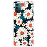 Nokia G11/G21 Deksel Motiv Hvit Blomster