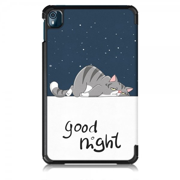 Nokia T10 Etui Motiv Katt Good Night