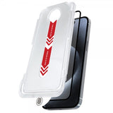 Nordic Covers iPhone 15/iPhone 16 Skjermbeskytter Glasberga EasyApply