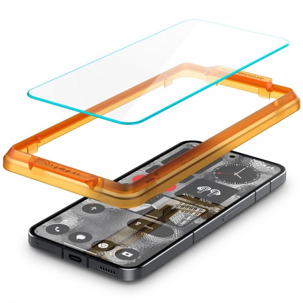 Spigen Nothing Phone (2) Skjermbeskytter GLAS.tR ALIGNmaster 2-pakning