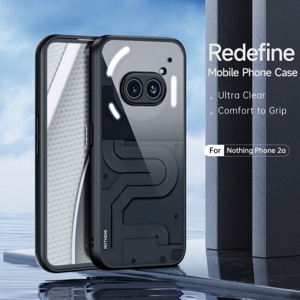 Dux Ducis Nothing Phone (2a) Deksel Aimo Series Svart