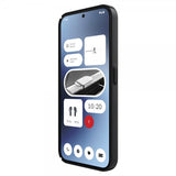 Nillkin Nothing Phone (2a) Deksel Super Frosted Shield Svart