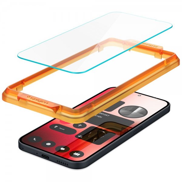 Spigen Nothing Phone (2a) Skjermbeskytter GLAS.tR ALIGNmaster 2-pakning